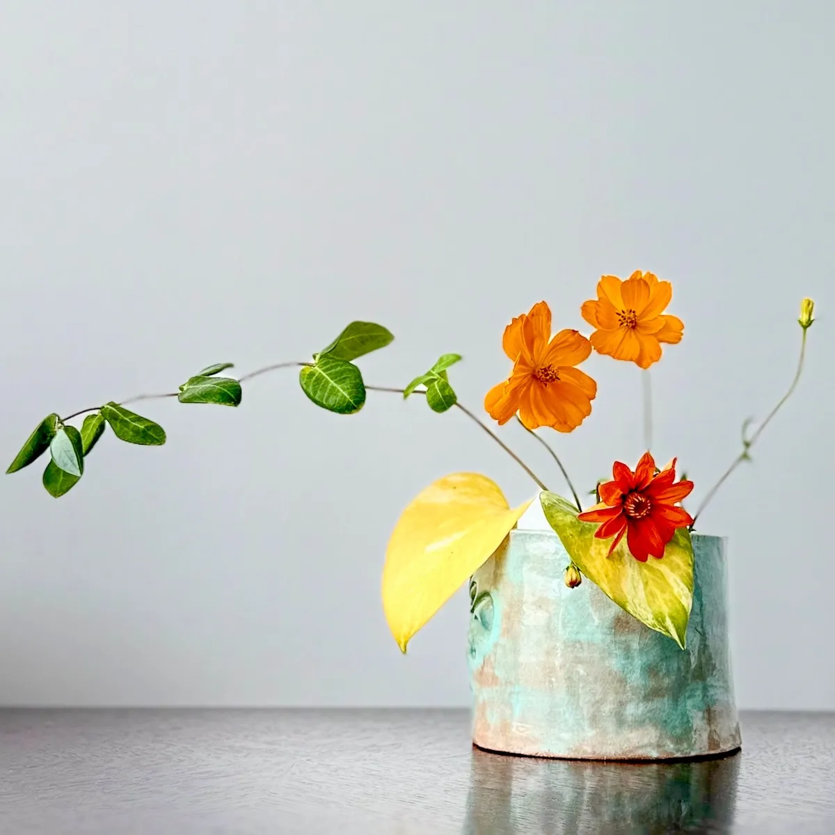 Autumn ikebana collection